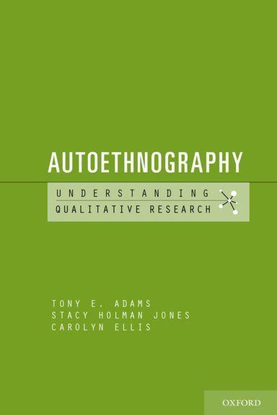 Understanding Qualitative Research - Autoethnography - cover