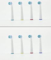 Opzetborstels - 8 stuks - passend op Oral B electrische tandenborstels - EB-17C