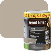 Woodlover Color Tuinhuis - Beits - Taupe - 530 - 3 L Promo- Beschermende dekkende gekleurde beits voor tuinhuizen