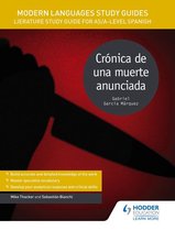 Film and literature guides - Modern Languages Study Guides: Crónica de una muerte anunciada