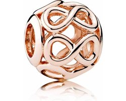 Pandora Moments Opengewerkte Oneindigheid Bedel Rosé verguld Rooskleurige bedel Dames 781872