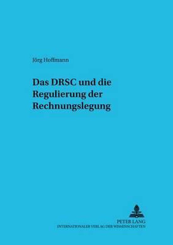 Betriebswirtschaftliche Studien-Das Drsc Und Die Regulierung ... - cover