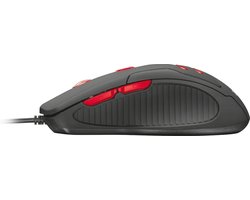 Trust Ziva Gaming Muis & Gaming Muismat – USB Optisch 3000 DPI