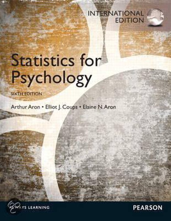 Statistics For Psychology - cover