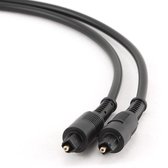 iggual Audio Optische kabel Toslink 10 meter Zwart