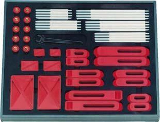 Jeu d'éléments de serrage M 8 plastique AMF