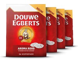 Douwe Egberts Aroma Rood - voor in je Senseo® machine - 4 x 36 pads | bol.com