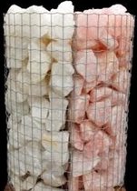Mix 250kg Bergkristal en 250kg Rozekwarts Ruw - Groothandel Partij Stenen/Stukken van 0,5 tot 4kg - Topkwaliteit