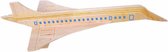 Bouwpakket 3D Puzzel Vliegtuig Concorde-hout