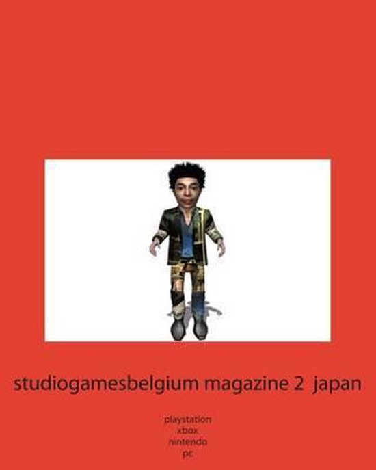 studiogamesbelgium magazine 2 japan - cover