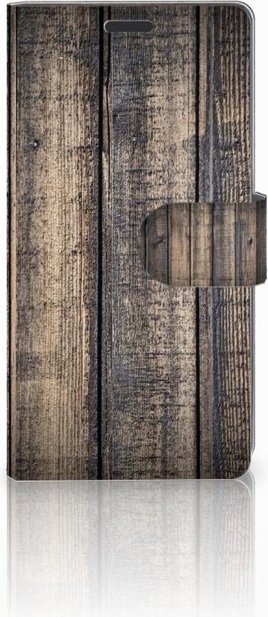 Sony Xperia Z3 Book Style Case Steigerhout