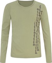 Yoga-Langarm-Shirt "Orest", eucalyptus S Loungewear shirt YOGISTAR