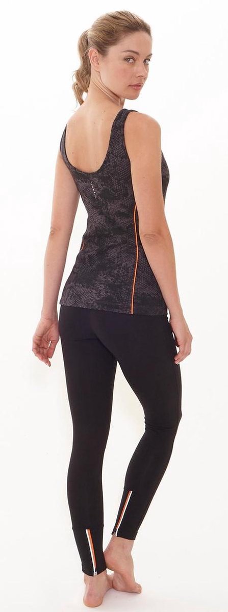 Yoga-Tank-Top mit Bra - snakeskin — afbeelding 3