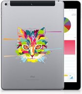 iPad 9.7 2018 | 2017 Siliconen Tablethoesje Cat Color