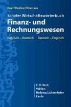 Schäfer Wirtschaftswörterbuch Finanz- und Rechnungswesen