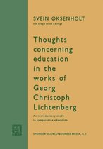 Thoughts Concerning Education in the Works of Georg Christoph Lichtenberg