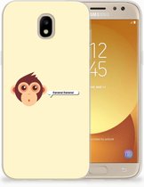 Geschikt voor Samsung Galaxy J5 2017 Uniek TPU Hoesje Monkey