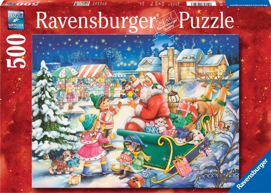 Ravensburger puzzel De magie van Kerstmis - legpuzzel - 500 stukjes |  bol.com