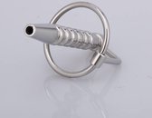 Insertable | Penisplug Bouvet | metaal | eikelring | max. ∅ 10 mm