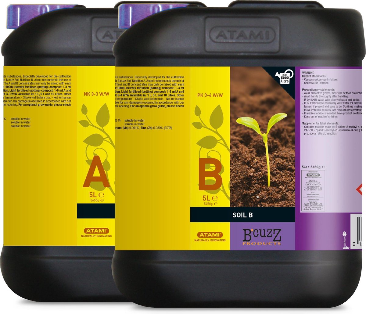 B'CUZZ SOIL A+B 5 LITER