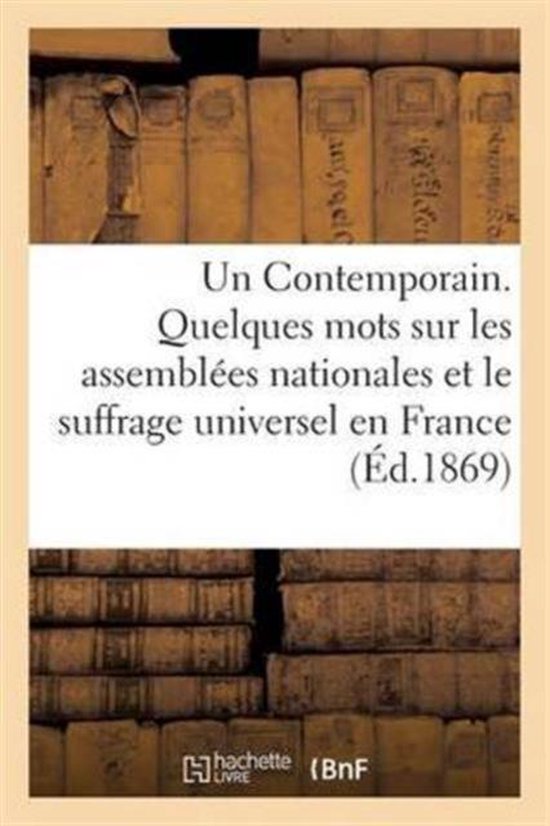 Foto: Sciences sociales un contemporain quelques mots sur les assembl es nationales et le suffrage universel en france