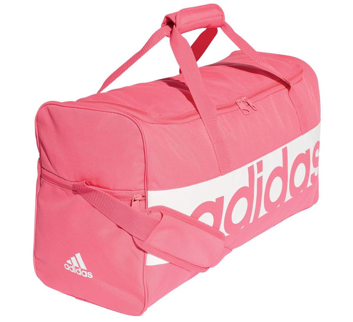 adidas Sporttas - roze/ wit | bol.com