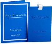 Max Benjamin Geurkaart Blue Flowers