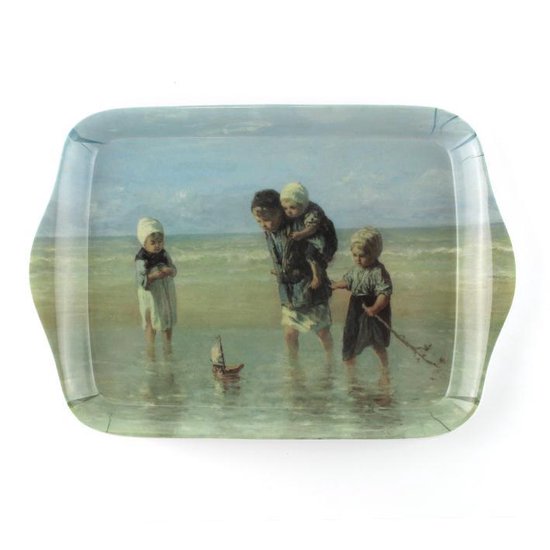 Dienblaadje, Mini, 21 x 14 cm, Kinderen der zee, J.Israels