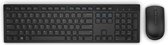 DELL KM636 - Draadloos toetsenbord RF - Azerty - Belgisch / Zwart