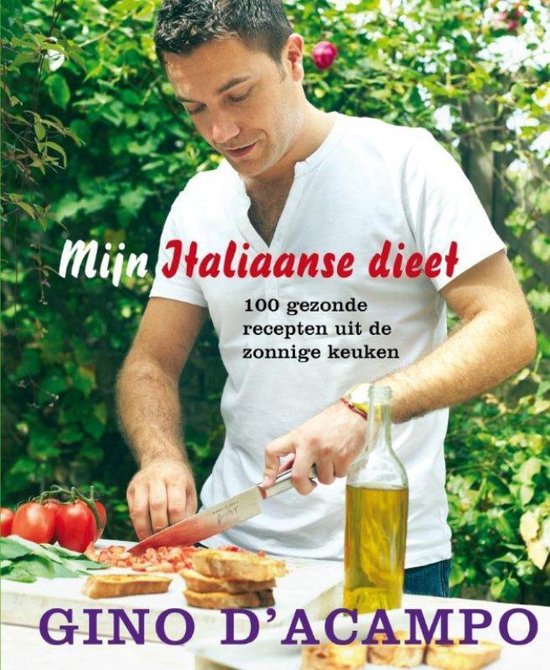 Cover van het boek 'Mijn Italiaanse dieet' van Gino d'Acampo