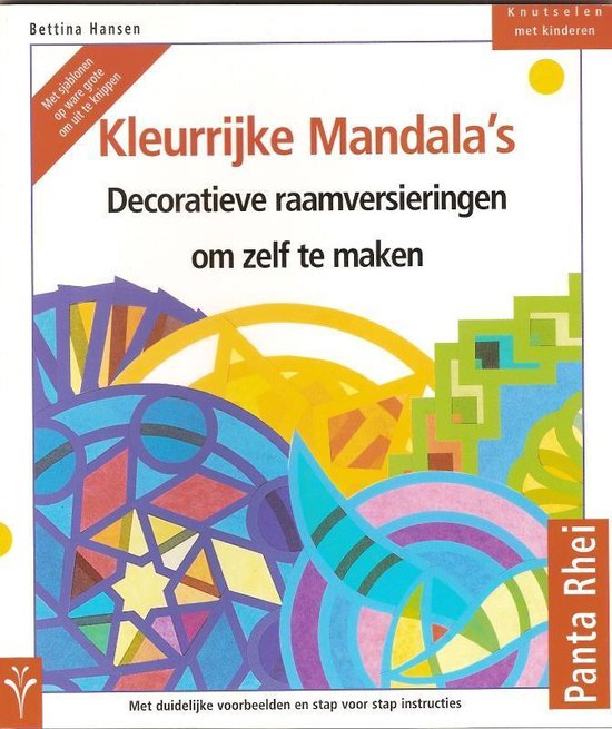 Cover van het boek 'Kleurrijke mandala's' van Brooks Hansen