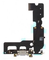 Laad Connector/Hoofdtelefoon Microfoon Flex Kabel - Telefoon Reparatie Onderdeel - Geschikt voor iPhone 7 Plus - Grijs