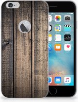 Apple iPhone 6 Plus | 6s Plus TPU Hoesje Design Steigerhout