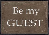 Schoonloopmat Walk&Wash Be my guest 67 x 80 cm
