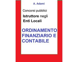 Ordinamento finanziario e contabile - Concorso Istruttore Enti locali