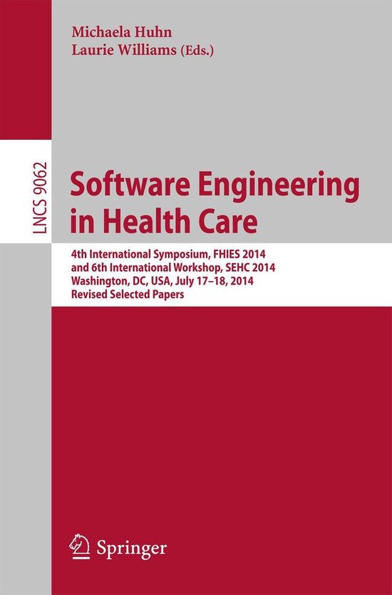 Springer Nature Proceedings Computer Science - Software Engi ... - cover