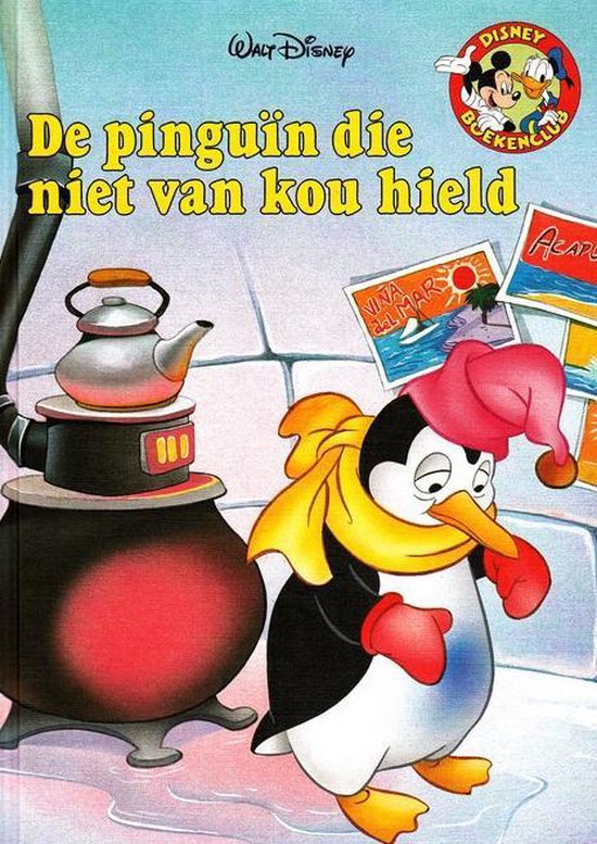 Disney voorleesboek De pinguïn die niet van kou hield - cover