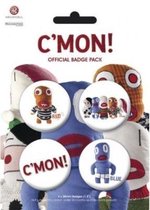 C'Mon Buttons - Official Badge Pack