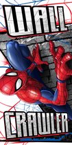 Spider-Man Wall Crawler - Strandlaken - 70 x 140 cm - Multi