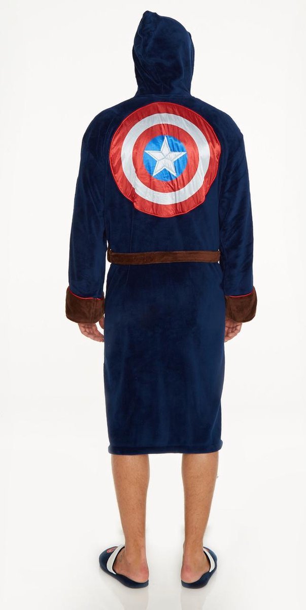 Marvel Peignoir Geek Homme Peignoir Captain America Super Insolite