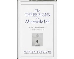 Omslag van Three Signs Of A Miserable Job