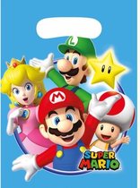 Super Mario Uitdeelzakjes 8 stuks