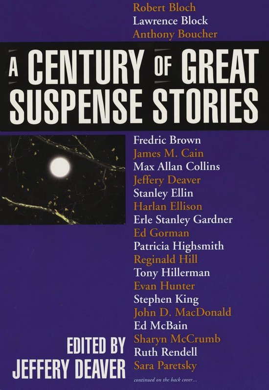 Omslag van A Century of Great Suspense Stories
