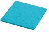 Daff Onderzetter - Vilt - Vierkant - 10 x 10 cm - Caribbean - Blauw
