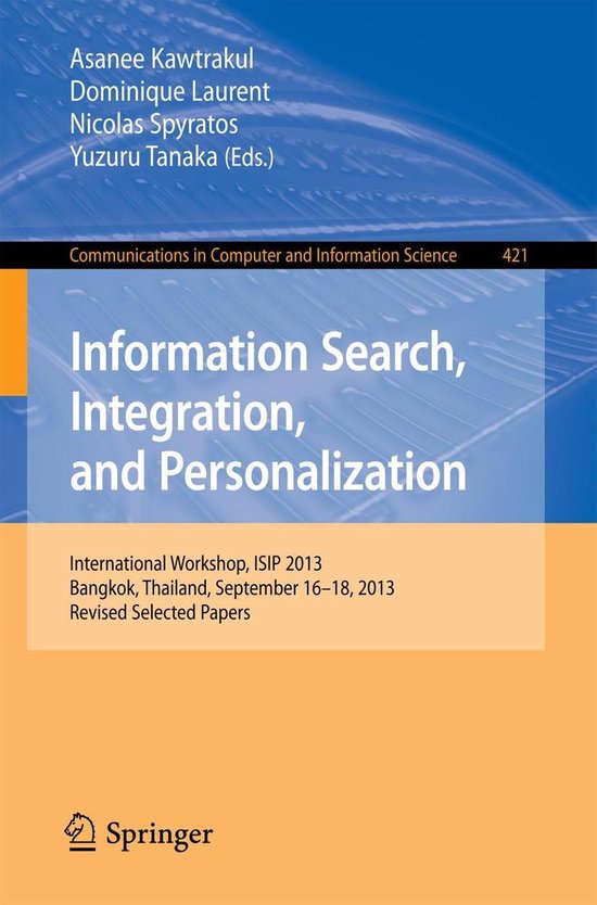 Springer Nature Proceedings Computer Science - Information S ... - cover