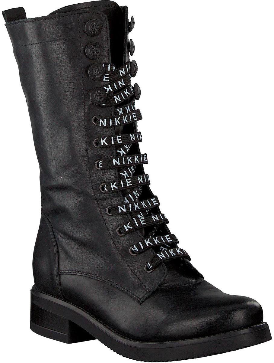 nikkie high branded lace boots sale