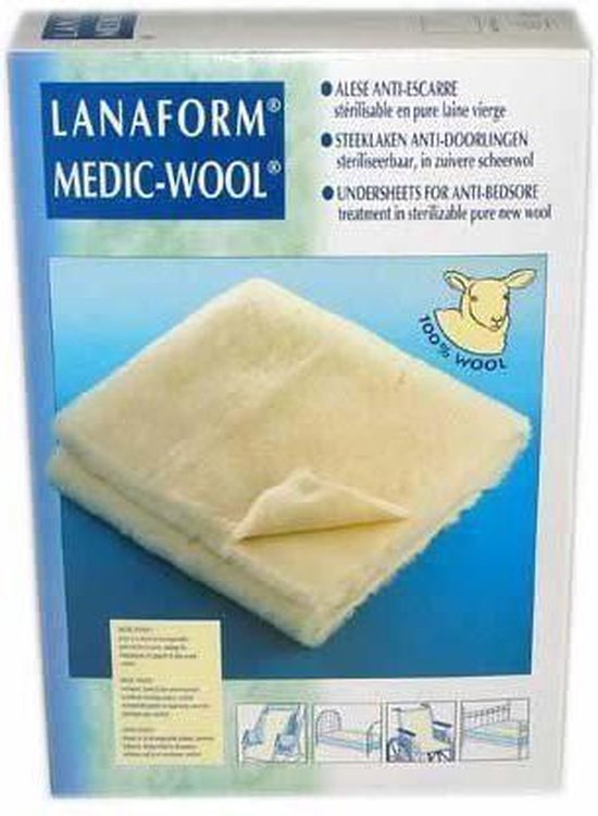 Lanaform Medic-Wool Schapenvacht Onderdeken | bol.com