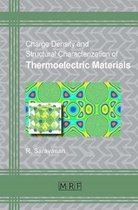 Materials Research Foundations- Charge Density and Structural Characterization of Thermoelectric Materials