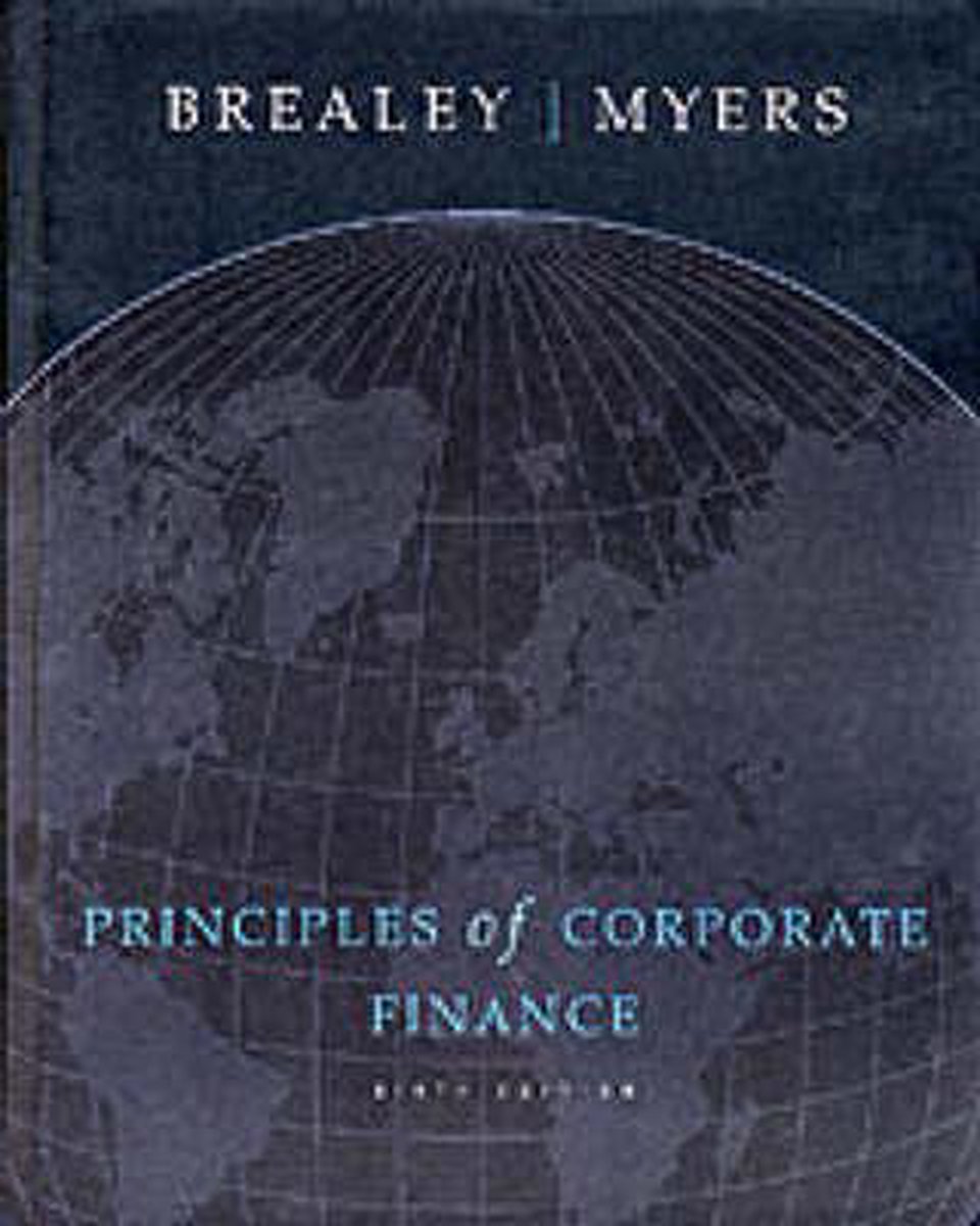 Omslag van Principles of Corporate Finance