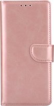 Hoesje voor Sony Xperia XA1 Book Case - geschikt voor 3 pasjes - Rose Goud